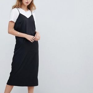 ASOS Collection Black Slip Dress